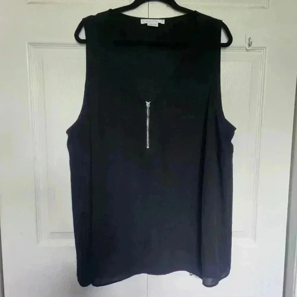 Penningtons Blouse With Zipped Front  - In Every Story Size 3x - Picture 4 of 12